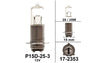 Headlight Bulb Flosser 12V 35/35W P15D-25-3