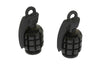 Valve Caps Grenade black