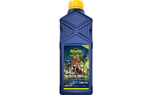 4-Stroke Oil 10W50 Putoline N-Tech Pro R+ Off Road 100% synthetic 1L