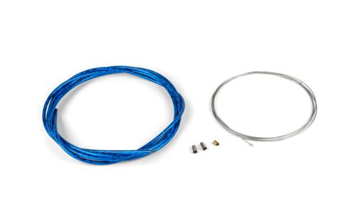 Throttle Cable Kit universal 1.2mm x 2 meters Motoforce Racing Lazer blue