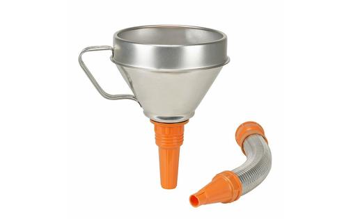 Funnel Pressol galvanized steel / polyethylene with flexible spout 160mm