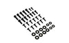 Fairing Screws black steel Yamaha Neo's