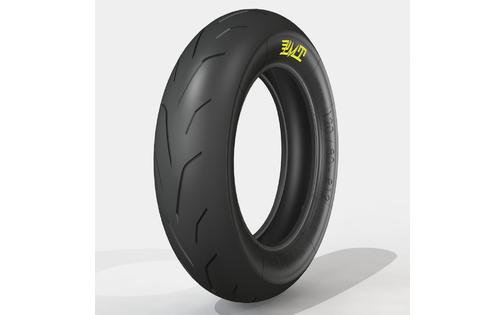 Race Tire PMT Hard H Semi-Slick Blackfire 120/80-12