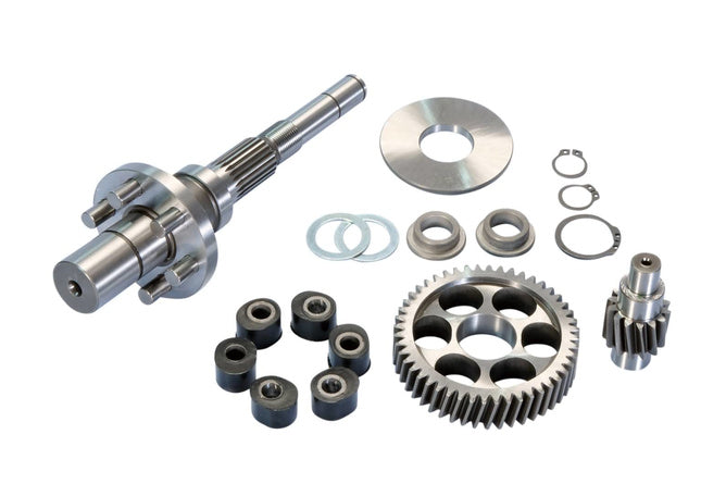 Secondary Gears Polini 14/48 with wheel shaft with buffers Piaggio after 1998
