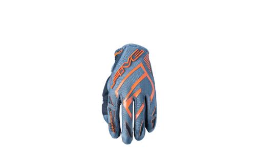 MX Gloves Five MXF Pro Rider S grau / orange