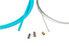 Throttle Cable Kit universal 1.2mm x 2 meters Motoforce Racing light blue