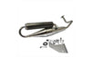 Exhaust Tecnigas Next-R chrome GY6 4-stroke