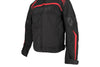 Motorcycle Jacket Trendy Hiems black/red