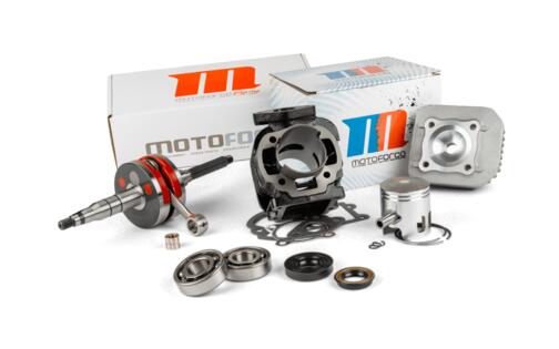 Tuning Kit Motoforce Racing cylinder + crankshaft 70 cast iron Minarelli vertical