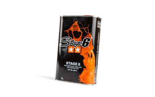 Radiator Fluid / Coolant -38°C Stage6 1L Orange