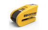 Disc Lock w/ alarm Alpha XA14 Oxford 14mm stainless steel yellow