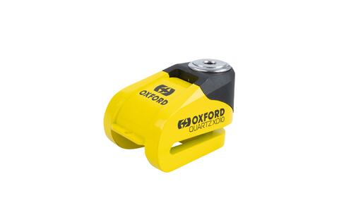 Disc Lock Quartz XD10 Oxford 10mm yellow / black