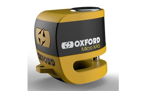 Disc Lock w/ alarm Micro XA5 Oxford yellow