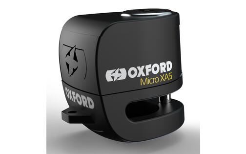 Disc Lock w/ alarm Micro XA5 Oxford black
