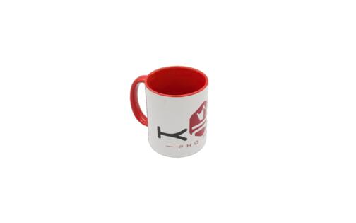 Mug KRM Pro Ride white / red