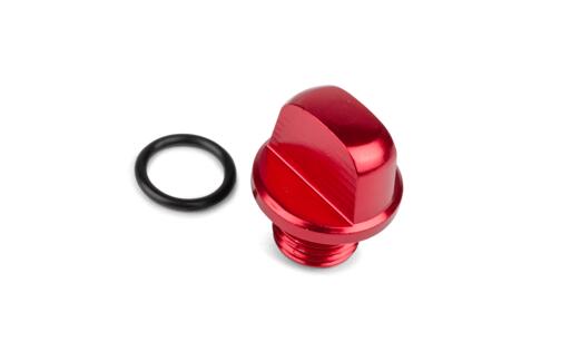 Oil Cap STR8 New Style Minarelli red