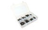 Assortment Box retaining rings inside + outside 19 - 35 mm 300 pieces