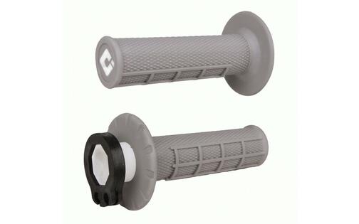 Grips ODI MX V2 Half-Waffle Lock-On grey