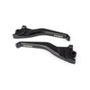 Brake Lever Set Stage6 CNC black Yamaha Aerox before 2012