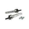 Footrests universal M10x1.5 aluminium