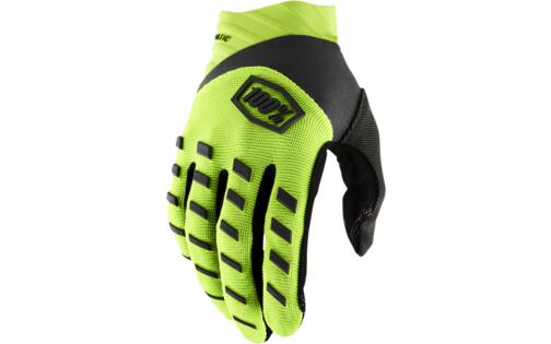 MX Gloves 100% Airmatic neon yellow/black