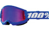 MX Goggles Kids 100% Strata 2 blue red/blue mirror