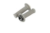 Grips Domino D-lock gray