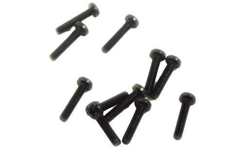 Phillips Screw M5x25 black (x10)