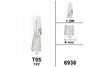 Wedge Base Lamp T5 12V 1.2W