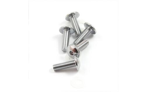 Screw Set M5x16 Chrome (x5)