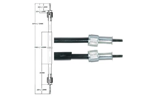 Speedometer Cable Peugeot V-Clic