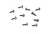Screw Set 3,0x10mm black (x10)