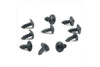 Screw Set 5,0x12mm black (x10)