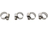 Hose Clamps stainless steel 7-17 mm (x4)