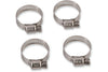 Hose Clamps stainless steel 13-32 mm (x4)