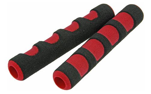 Brake Lever Foam Sleeves STR8 universal black / red