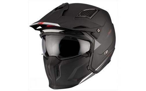 Trials Helmet MT Streetfighter SV solid matte black