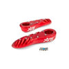 Footpegs Yamaha BWs after 2004 Red