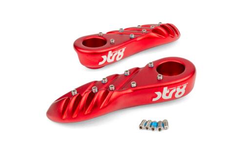 Footpegs Yamaha BWs after 2004 Red