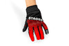 Motorcycle Gloves Stage6 Street Pure Red / Black