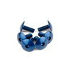 Fairing Screws aluminium M6x15 blue (x6)