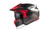 Flip-Up Helmet MT Helmets Streetfighter SV S Totem grey / red