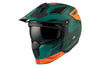 Flip-Up Helmet MT Helmets Streetfighter SV S Totem green / orange