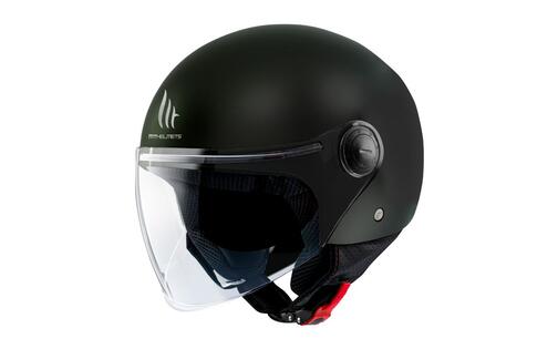Open Face Helmet MT Helmets Street black