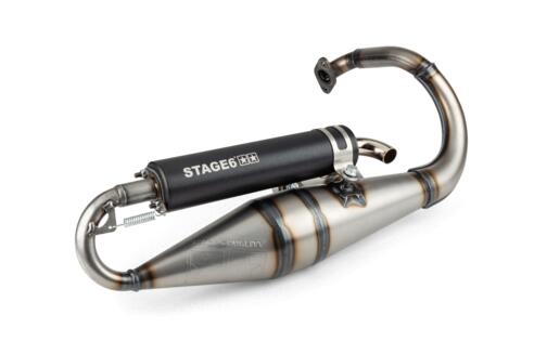 Exhaust Stage6 Pro Replica MK2 Black Peugeot Speedfight 1 and 2