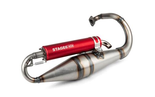 Exhaust Stage6 Pro Replica MK2 Red Peugeot Speedfight 1 and 2