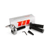 Quick Action Throttle Grip chrome / rubber grips