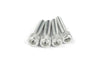 Intake Screw Set M6x25mm Alu Silver (x4)