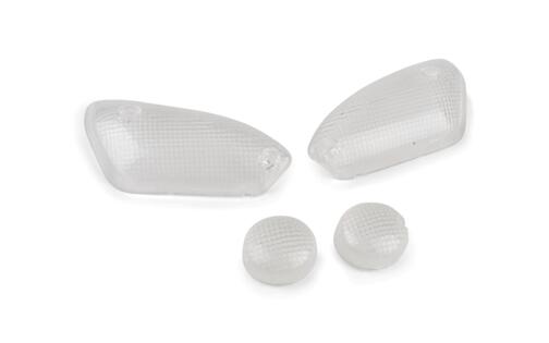 Indicator Lens Set (4) with taillight Yamaha Aerox 99 - 2013 white