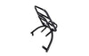 Luggage Rack folding Piaggio Zip after 2000 black